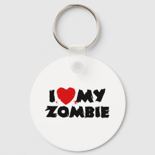Porte-clés J'Aime Mon Zombie