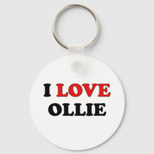 Porte-clés J'aime Ollie