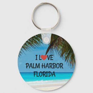 Porte-clés J'aime Palm Harbor, Floride