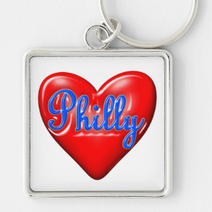Porte-clés J'aime Philly