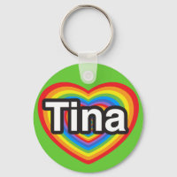 J'aime Tina. Je t'aime Tina. Cœur
