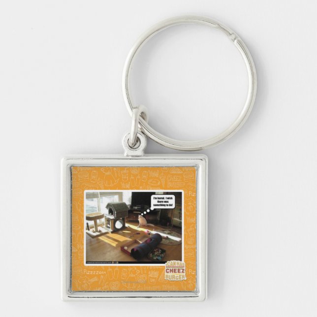 Porte-clés J'aimerais qu'il y ait quelque chose à faire (Devant)