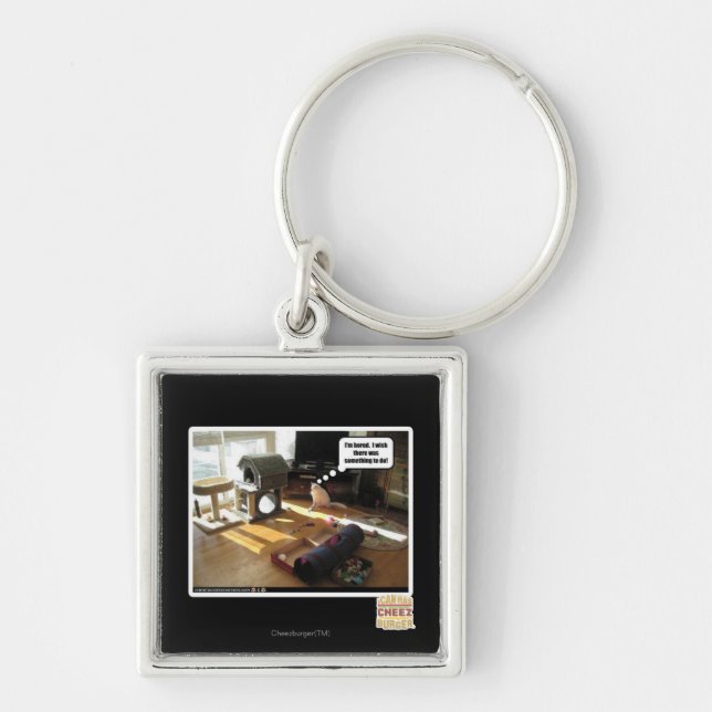 Porte-clés J'aimerais qu'il y ait quelque chose à faire (Devant)