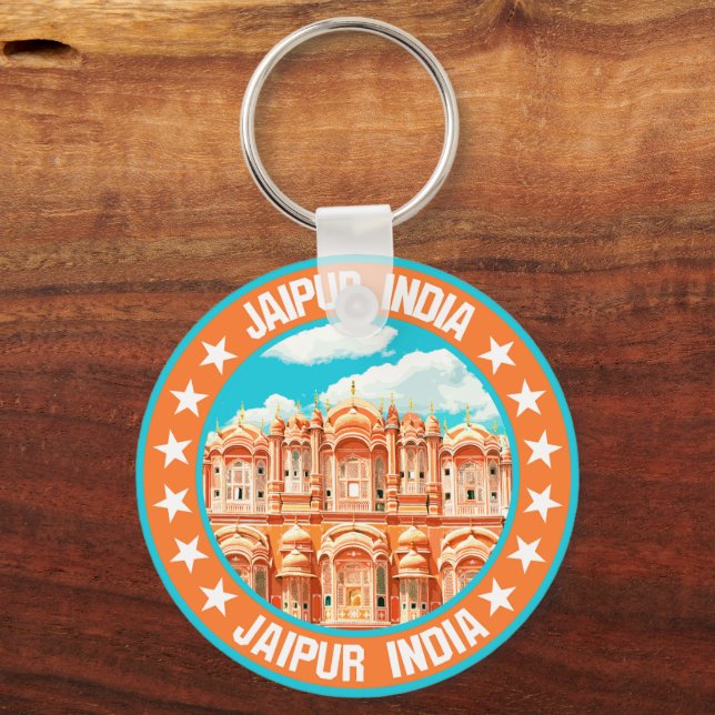 Porte-clés Jaipur Inde (Recto)