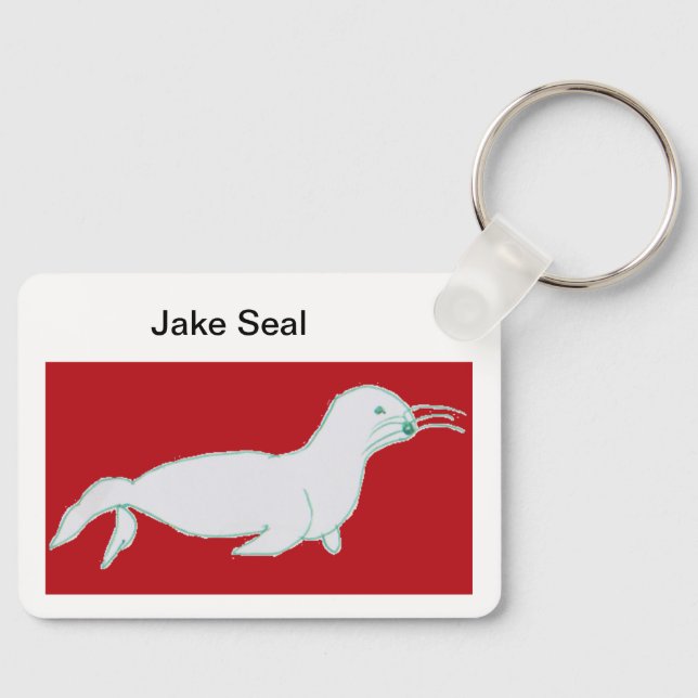 Porte-clés Jake Seal Identity Keychain (Recto)