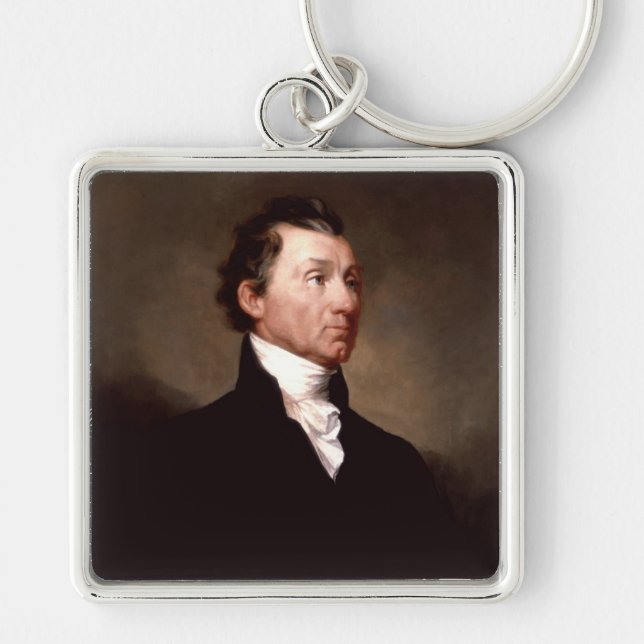 Porte-clés James Monroe Portrait, président des premiers État (Devant)