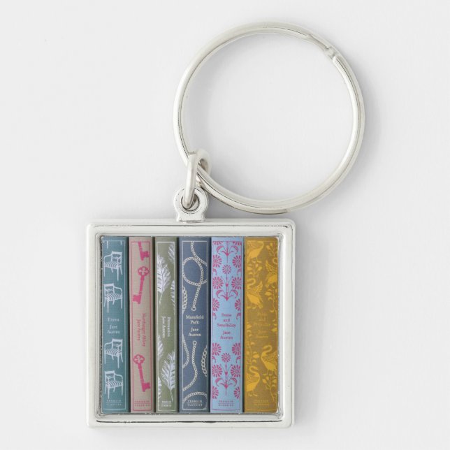 Porte-clés Jane Austen's novels (Devant)