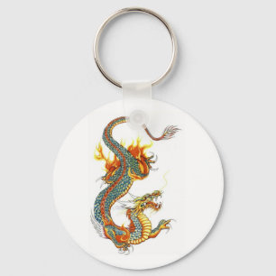 PORTE-CLÉS JAPANESE COLORED DRAGON