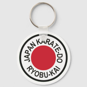 Porte-clés Japon Karate-Do Ryobu-Kai Porte - clé du logo