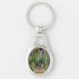 Porte-clés Jardin de Monet Vetheuil Impressionim Peinture de 