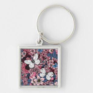 Porte-clés Jardin de printemps