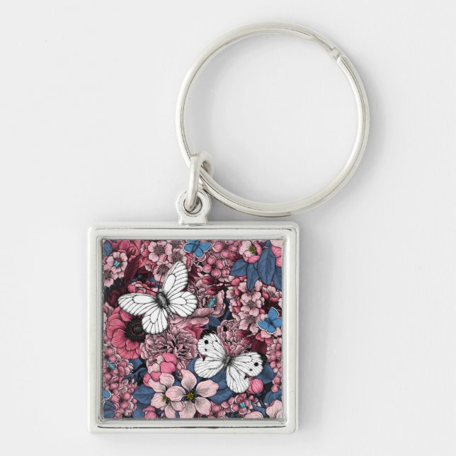 Porte-clés Jardin de printemps (Devant)
