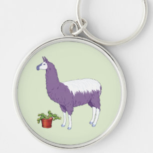 Porte-clés Jardinage Cactus Plante Llama