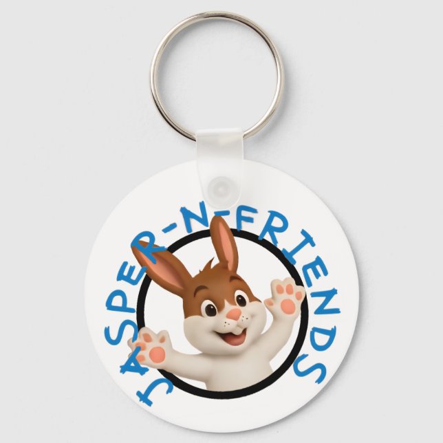Porte-clés Jasper-n-friends keychain / Backpack tag (Recto)