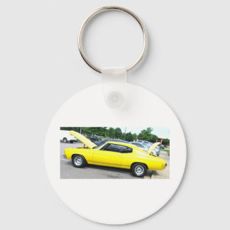 Porte-clés Jaune '72 Chevelle
