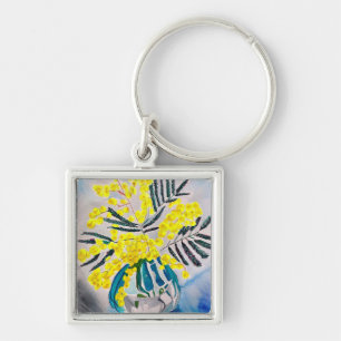 Porte-clés Jaune Wattle