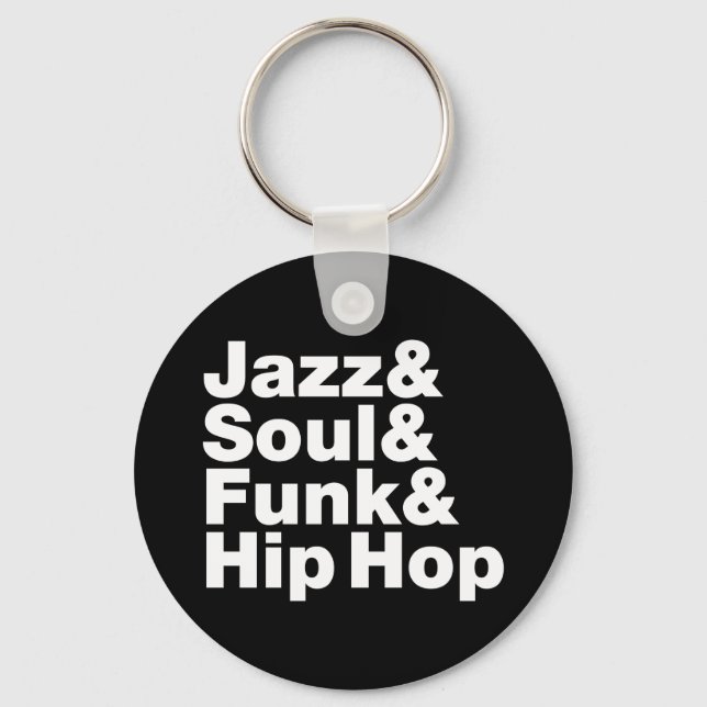 Porte-clés Jazz & Soul & Funk & Hip hop (Recto)