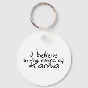 Porte-clés Je crois au Porte - clé Karma
