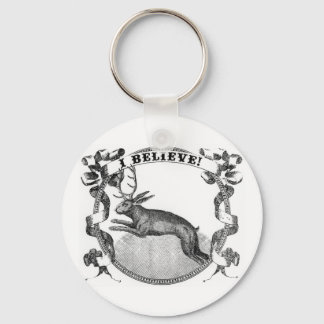 Porte-clés Je crois (Jackalope)