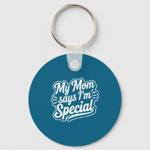 Porte-clés Je dis T-shirt Maman M Spécial