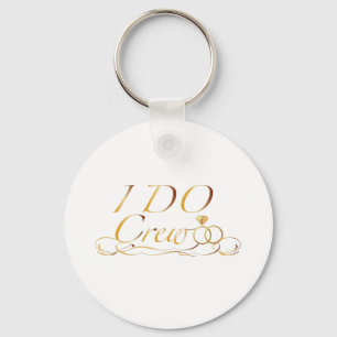 Porte-clés Je fais Crew Diamond Ring Bridesmaid drôle