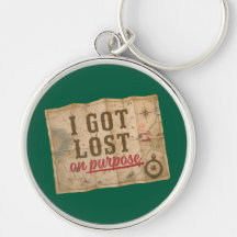 Je me suis perdu exprès Carte Vintage