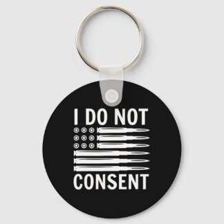 Porte-clés Je ne consens pas Républicain Conservateur Conform