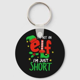 Porte-clés Je ne suis pas un elfe juste court amusant Pjs de