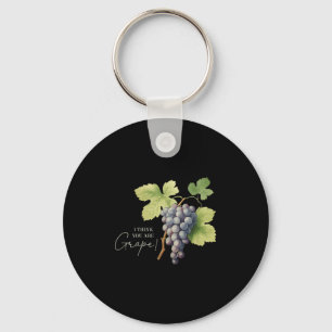Porte-clés Je Pense Que Vous Êtes Chemise De Raisin Drôle Rai