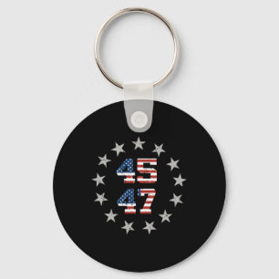 Porte-clés Je Serai À La Maison Pour Noël Trump Front On Ck F