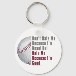 Porte-clés Je Suis Beau, Je Suis Bon Baseball