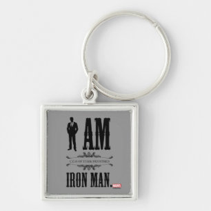 Porte-clés Je suis Iron Man