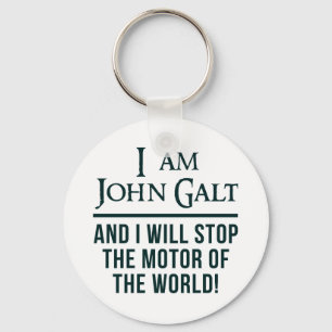 Porte-clés Je suis John Galt