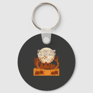 Porte-clés Je suis juste ici Boos Halloween Enfants Silhouett