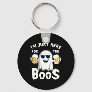 Porte-clés Je suis juste ici pour le Boos amusant Halloween B