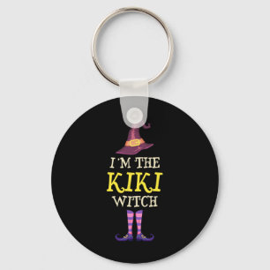 Porte-clés Je suis le costume de sorcière Kiki Halloween drôl