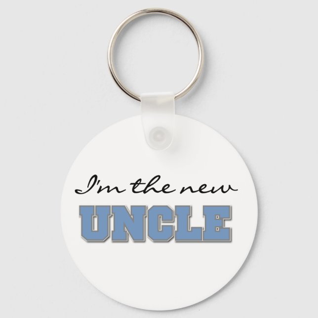 Porte-clés Je suis le nouvel oncle (Recto)