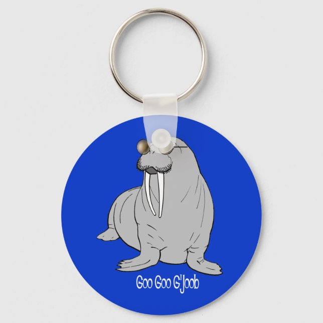 Porte-clés Je suis le Walrus (Recto)