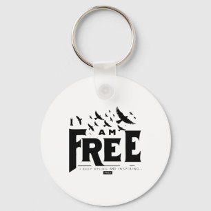 Porte-clés Je suis libre – Autocollant Oiseaux qui s'élèvent
