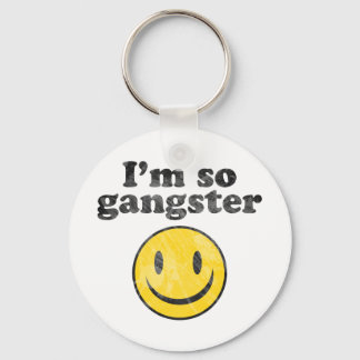 Porte-clés Je suis tellement Gangster