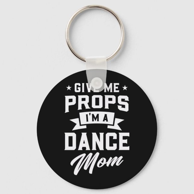 Porte-clés Je Suis Une Maman Danse (Recto)