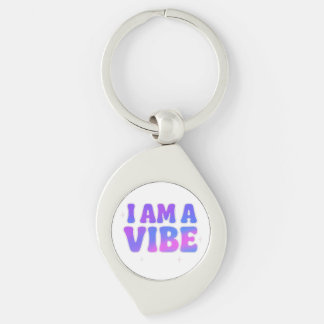 Porte-clés Je Suis Une Vibration — Conception de Manifestatio