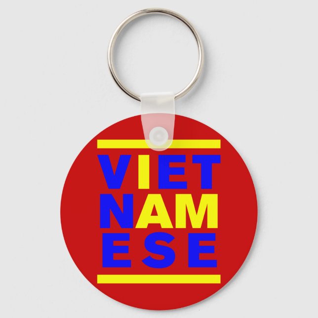 PORTE-CLÉS JE SUIS VIETNAMAIS (Recto)