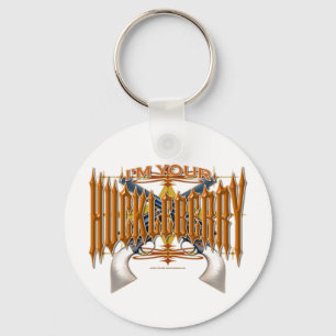 Porte-clés Je suis votre Huckleberry