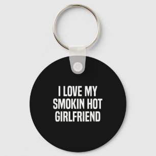 Porte-clés Je T'aime Ma Copine Brûlante Cadeau Saint-Valentin