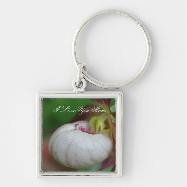 Porte-clés Je T'Aime Maman Lady Slipper Flower Porte - clé (Devant)