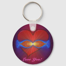 Je t'aime Porte - clé