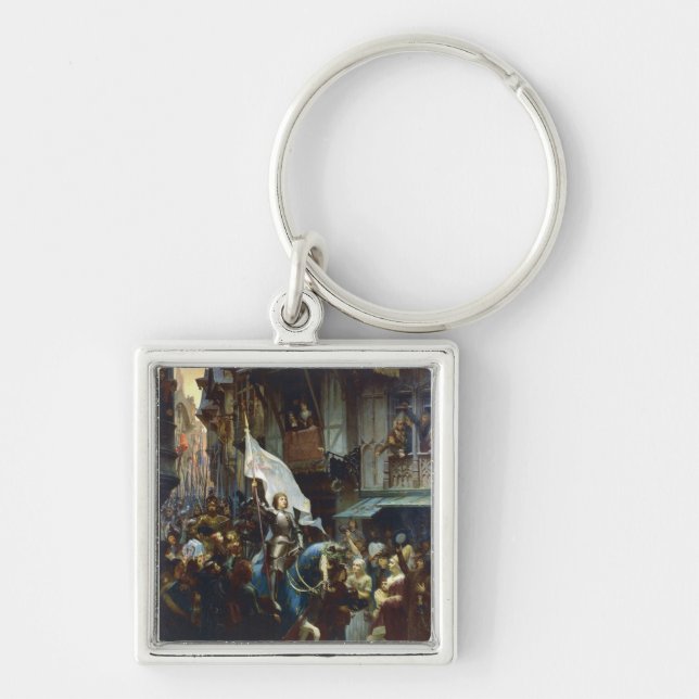 Porte-clés Jeanne d'Arc entre à Orléans (Devant)