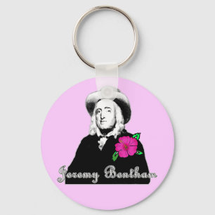 Porte-clés Jeremy Bentham avec la fleur tropicale