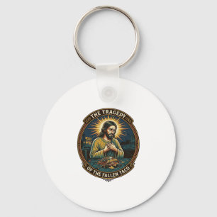 Porte-clés Jesus a lâché la nourriture de rue de tacos de nui